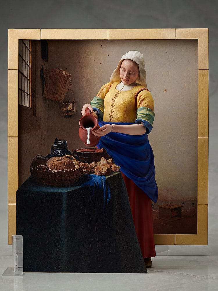 The Table Museum Figma Actionfigur The Milkmaid by Vermeer 14 cm - Smalltinytoystore