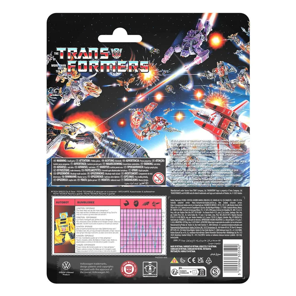 The Transformers Retro G1 Actionfigur Autobot Bumblebee 12 cm - Smalltinytoystore