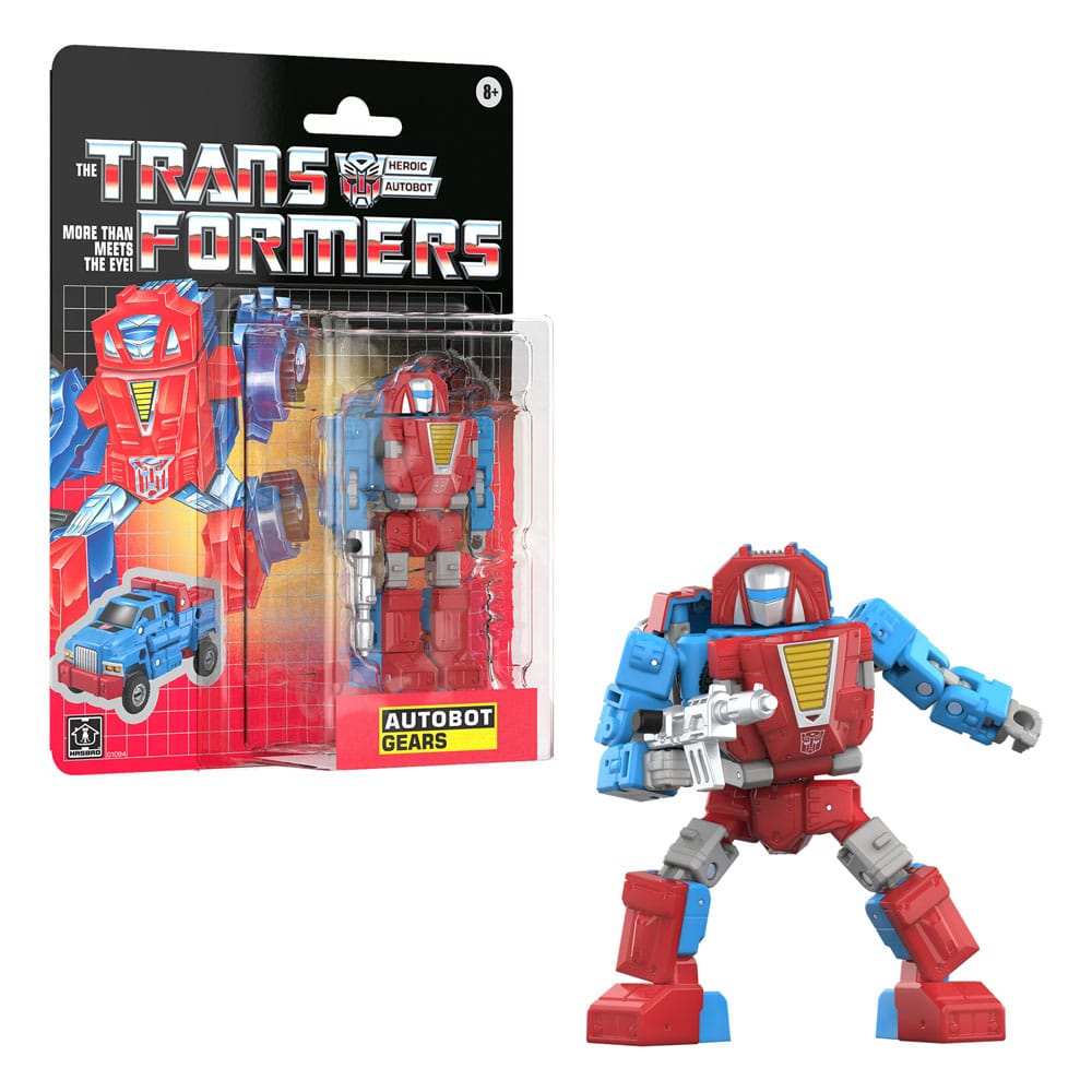 The Transformers Retro G1 Actionfigur Autobot Gears 12 cm - Smalltinytoystore