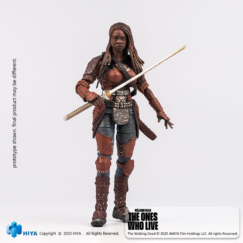 The Walking Dead: The Ones Who Lived Exquisite Mini Actionfigur 1/18 Michonne 10 cm - Smalltinytoystore