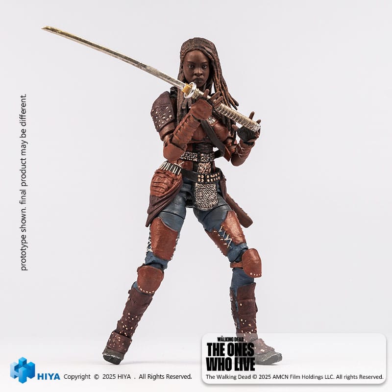 The Walking Dead: The Ones Who Lived Exquisite Mini Actionfigur 1/18 Michonne 10 cm - Smalltinytoystore