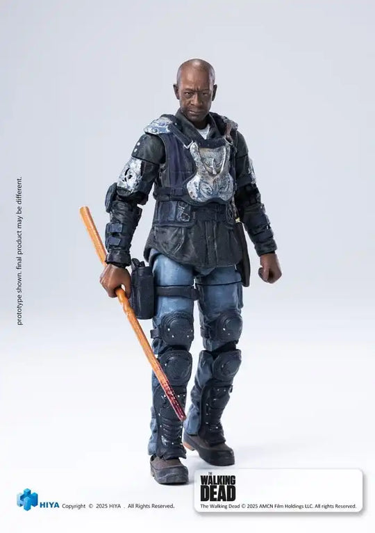 The Walking Dead: The Ones Who Lived Exquisite Mini Actionfigur 1/18 Morgan 10 cm