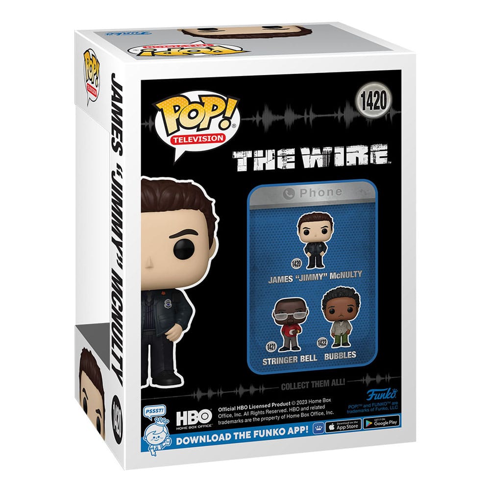 The Wire POP! TV Vinyl Figur McNulty 9 cm - Smalltinytoystore