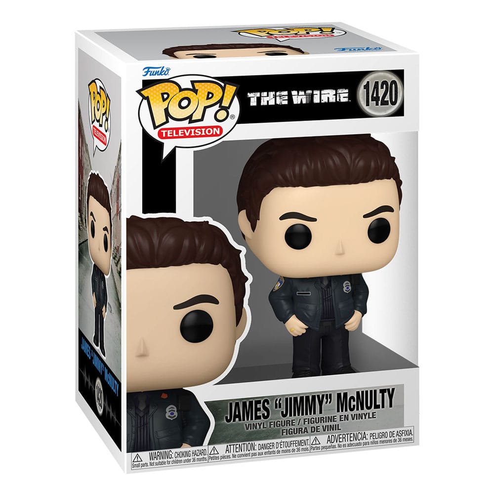The Wire POP! TV Vinyl Figur McNulty 9 cm - Smalltinytoystore