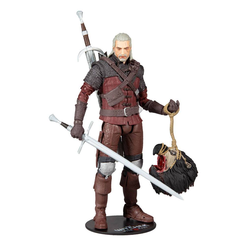 The Witcher 3: Wild Hunt Actionfigur Geralt of Rivia (Wolf Armor) 18 cm - Smalltinytoystore