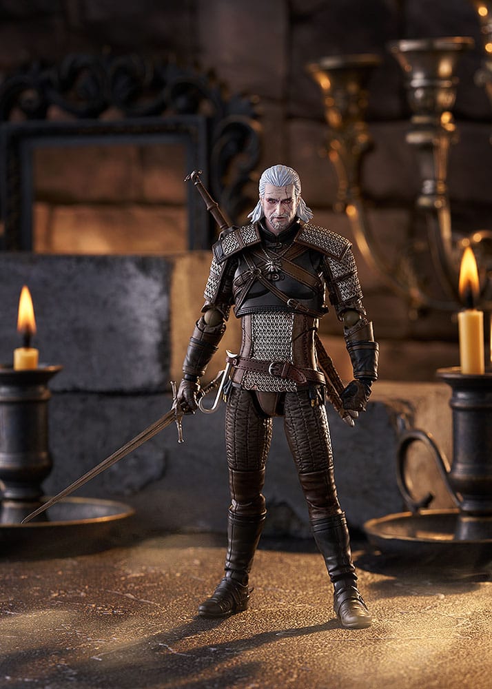 The Witcher 3: Wild Hunt Figma Actionfigur Geralt 16 cm - Smalltinytoystore