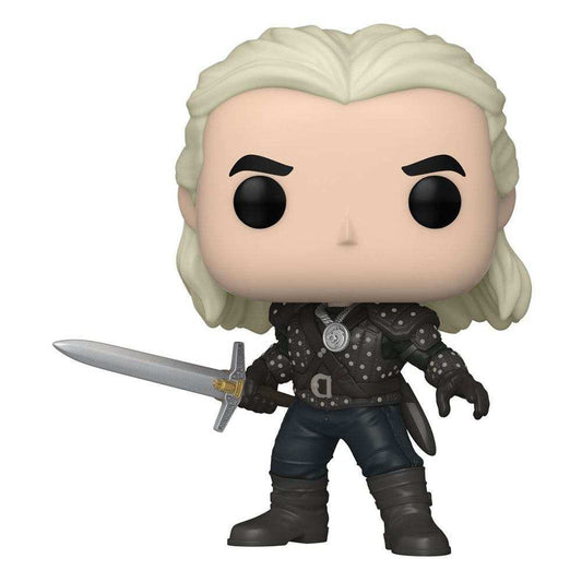 The Witcher POP! TV Vinyl Figur Geralt 9 cm (6er-Karton) - Smalltinytoystore