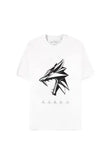 The Witcher Wild Hunt T-Shirt Wolf Head Größe XL - Smalltinytoystore