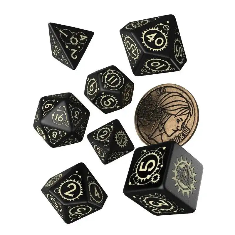 The Witcher Würfel Set Ciri The Zireael (7) - Smalltinytoystore