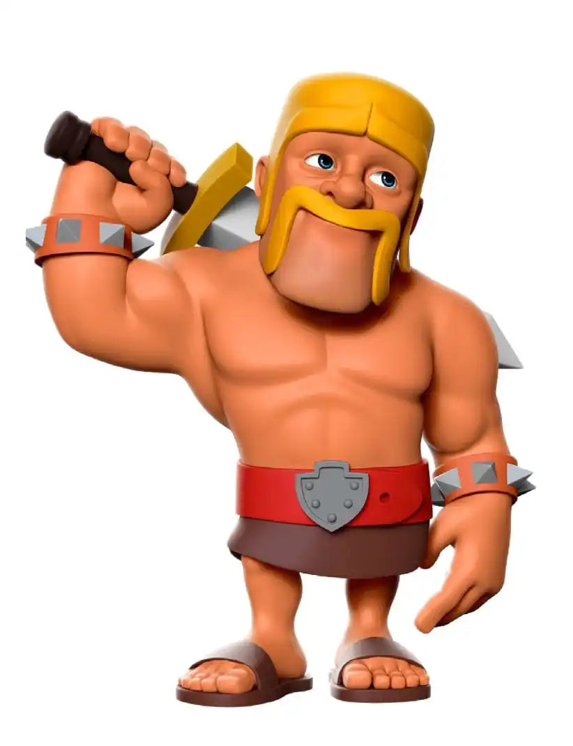 The World of Clash Minix Figur Clash of Clans Barbare 12 cm - Smalltinytoystore