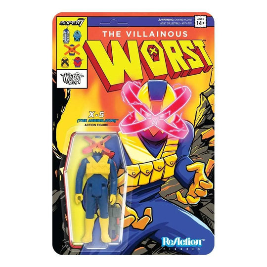 The Worst ReAction Actionfigur Wave 05 Mutant Team X5 The Annihilator 10 cm - Smalltinytoystore