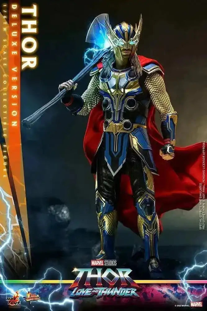Thor Love and Thunder Masterpiece 1/6 Thor (Deluxe Version) 32 cm HOTTOYS - Smalltinytoystore