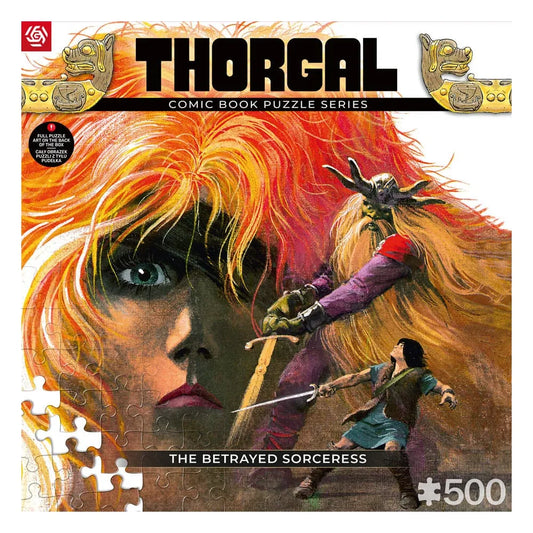 Thorgal Comic Puzzle The Betrayed Sorceress / Zdradzona Czarodziejka (1000 Teile) - Smalltinytoystore