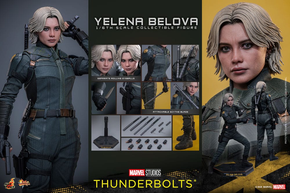Thunderbolts Movie Masterpiece Actionfigur 1/6 Yelena Belova 28 cm - Smalltinytoystore