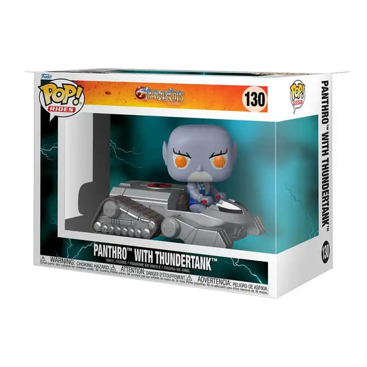 Thundercats POP! Rides Vinyl Figur Panthro with Thundertank 15 cm - Smalltinytoystore