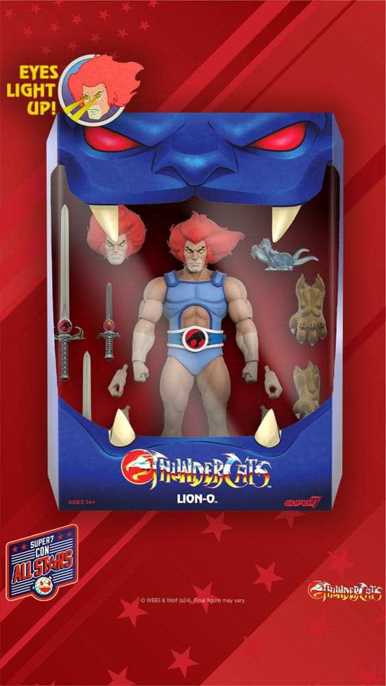Thundercats Ultimates Actionfigur Lion-O (LED Eyes) 18 cm - Smalltinytoystore
