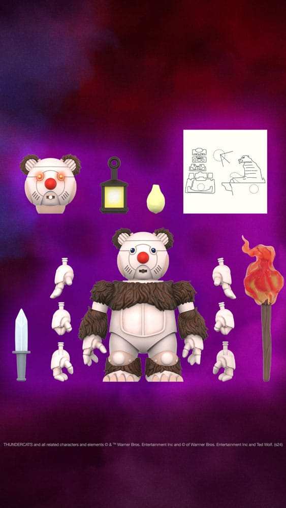 Thundercats Ultimates Actionfigur Ro-Bear Bill 18 cm - Smalltinytoystore