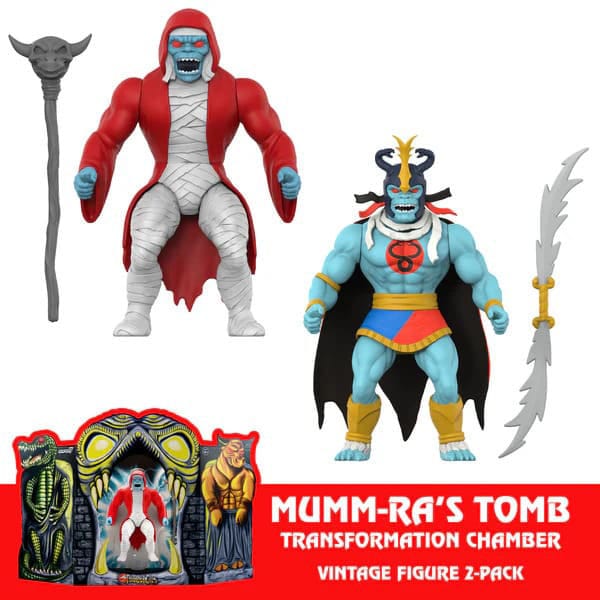 Thundercats Vintage Collection Actionfiguren 2er-Pack Mumm-Ra's Tomb 14 cm - Smalltinytoystore
