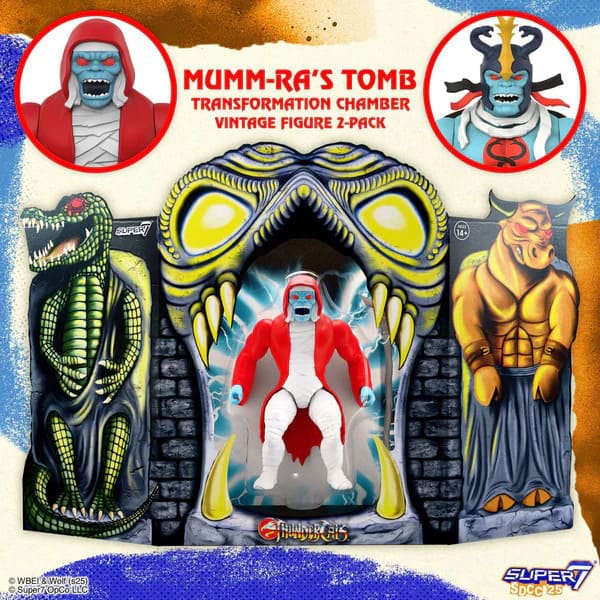 Thundercats Vintage Collection Actionfiguren 2er-Pack Mumm-Ra's Tomb 14 cm - Smalltinytoystore