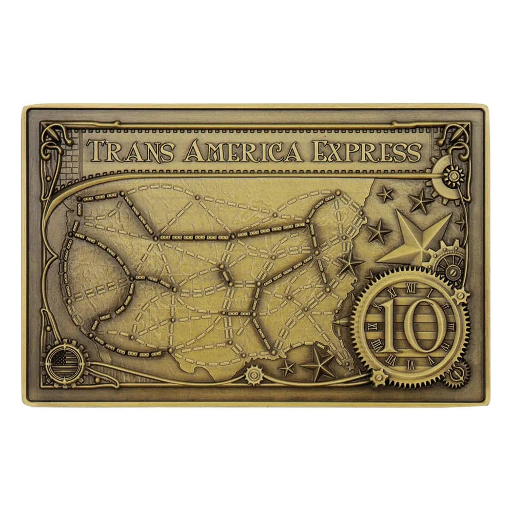 Ticket to Ride Metallbarren Trans America Express Limited Edition - Smalltinytoystore