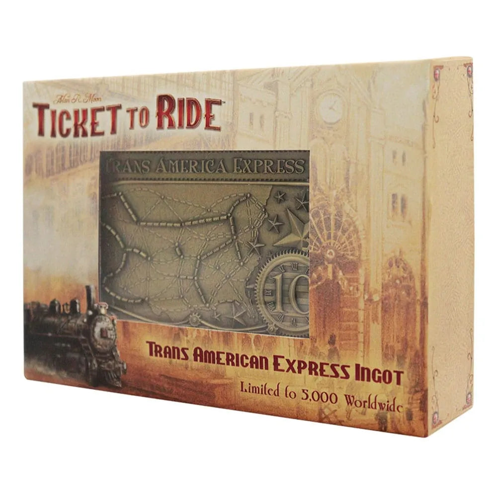 Ticket to Ride Metallbarren Trans America Express Limited Edition - Smalltinytoystore