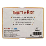 Ticket to Ride Metallbarren Trans America Express Limited Edition - Smalltinytoystore