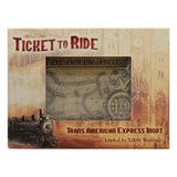 Ticket to Ride Metallbarren Trans America Express Limited Edition - Smalltinytoystore