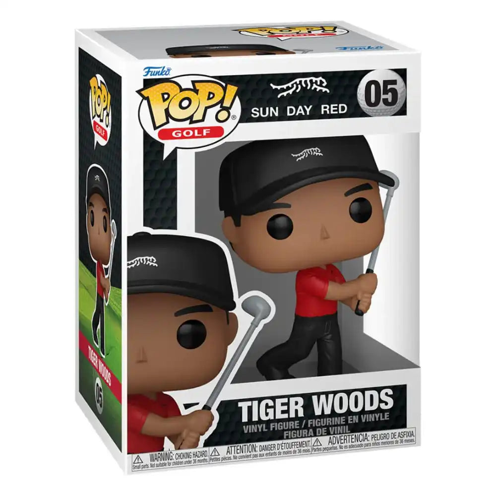 Tiger Woods POP! Golf Vinyl Figur Tiger Woods(swing) 9 cm - Smalltinytoystore
