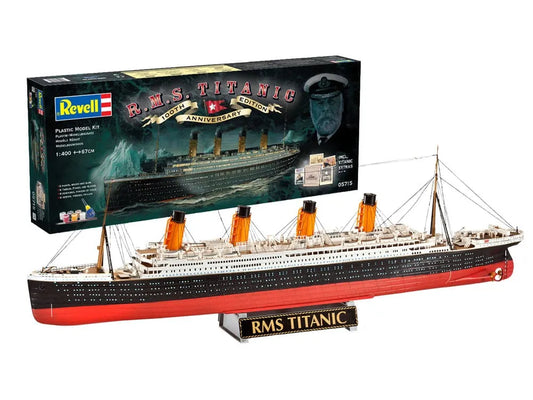 Titanic Modellbausatz Geschenkset 1/400 R.M.S. Titanic 100th Anniversary Edition 67 cm - Smalltinytoystore