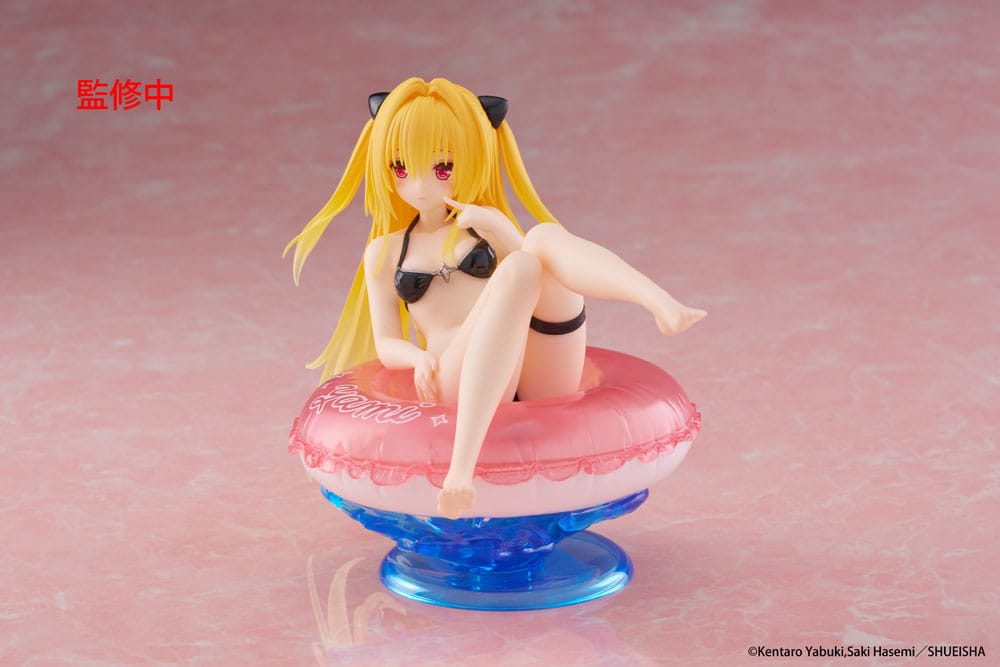 To Love-Ru Darkness Aqua Float Girls PVC Statue Golden Darkness 10 cm - Smalltinytoystore
