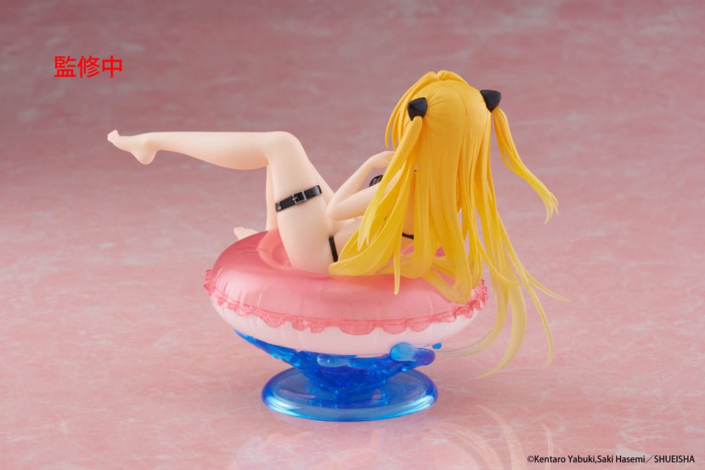 To Love-Ru Darkness Aqua Float Girls PVC Statue Golden Darkness 10 cm - Smalltinytoystore