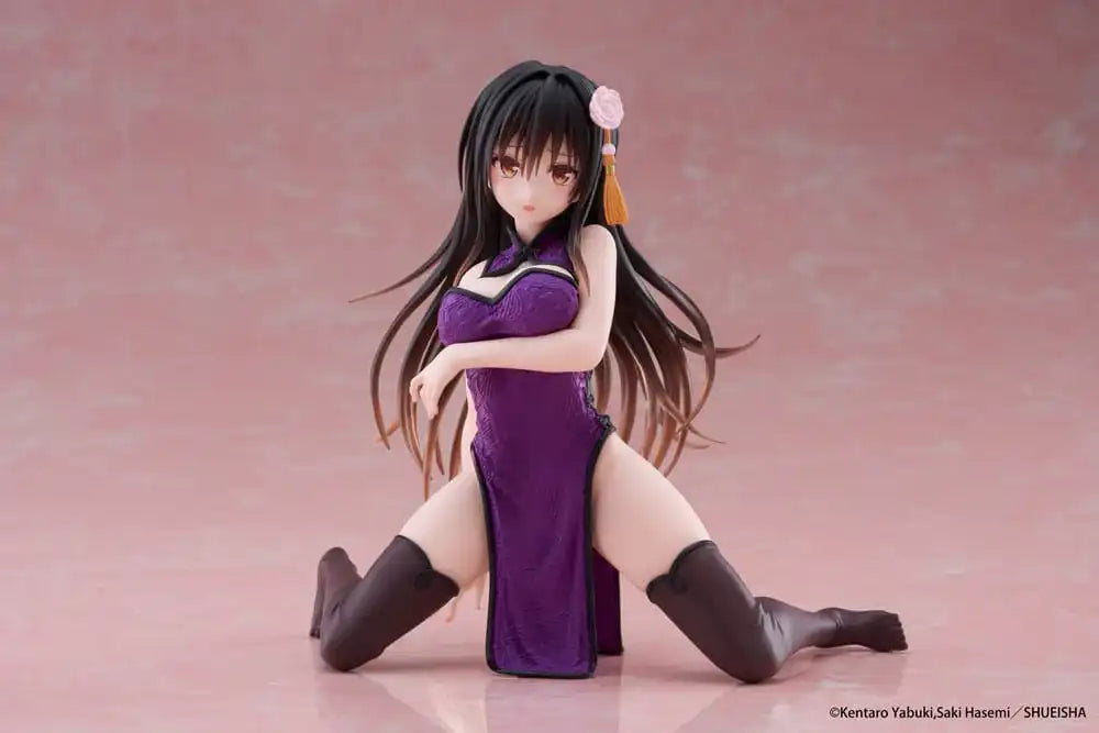 To Love Ru Darkness Desktop Cute PVC Statue Yui Kotegawa (Chinese Dress Ver.) 13 cm - Smalltinytoystore