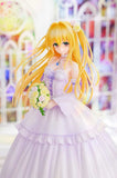 To Love-Ru Darkness PVC Statue 1/7 Golden Darkness Wedding Dress Ver. 23 cm - Smalltinytoystore