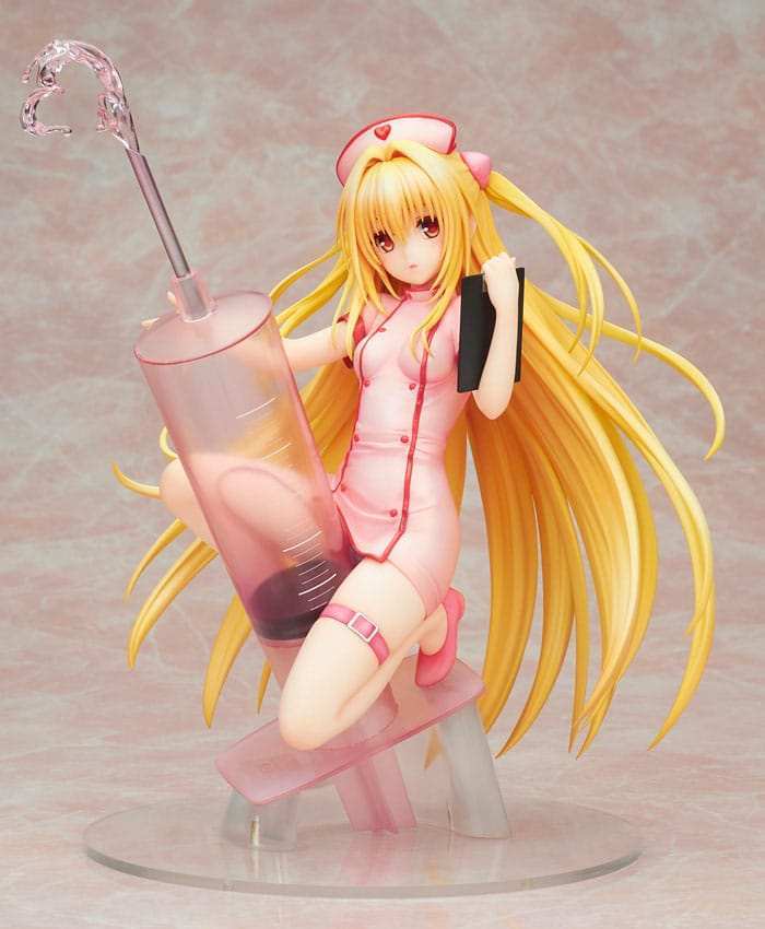 To Love-Ru Darkness Statue PVC 1/7 Golden Darkness Nurse Ver. 21 cm (re-run) - Smalltinytoystore