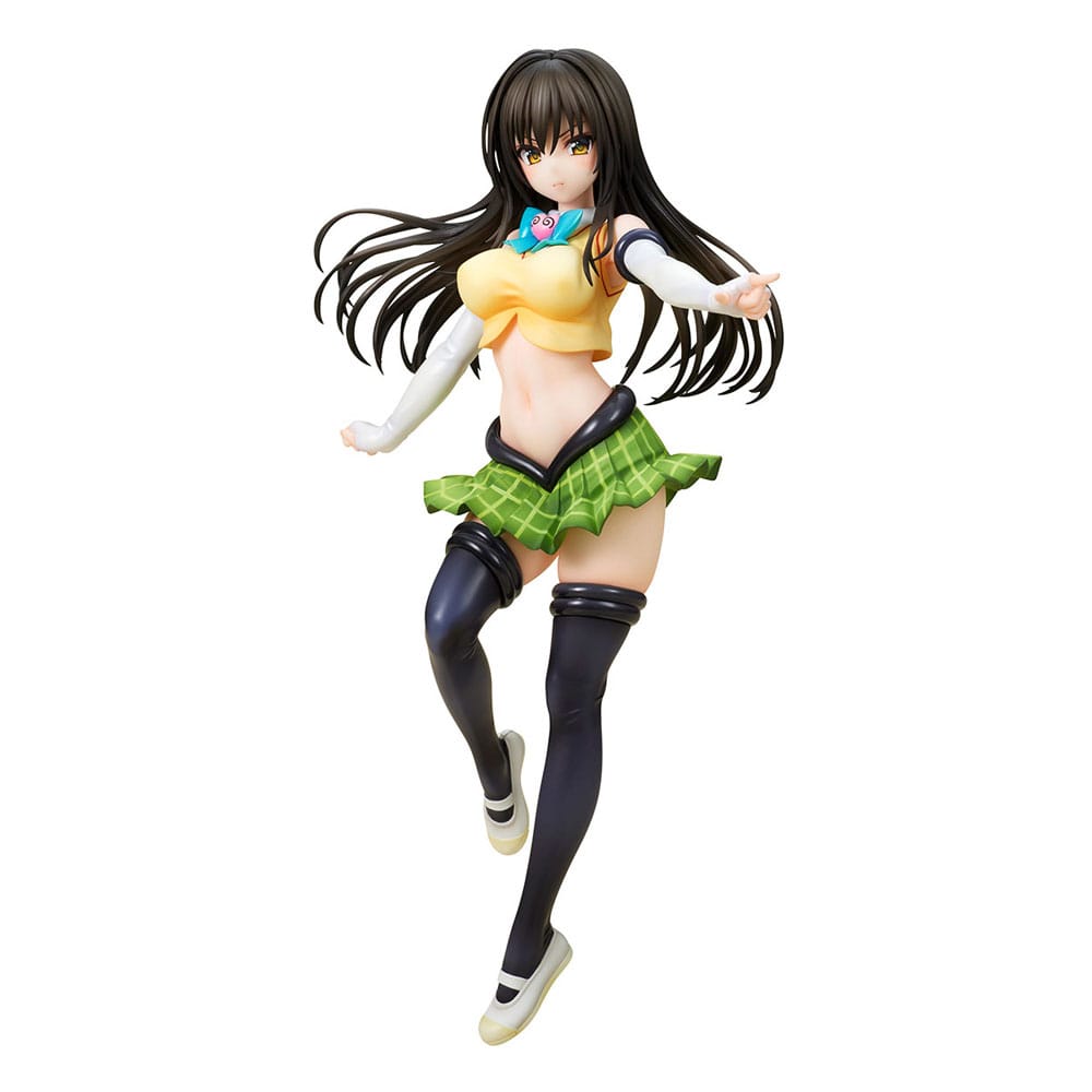 To Love-Ru Darkness Statue PVC 1/7 Yui Kotegawa Arranged Uniform Ver. 24 cm - Smalltinytoystore