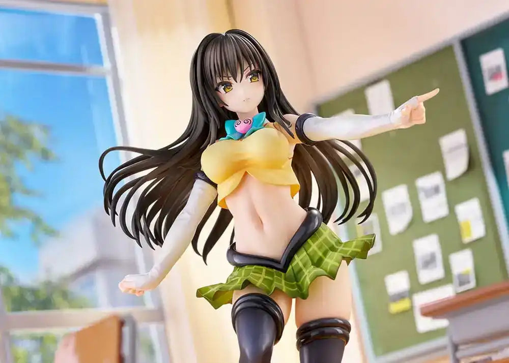 To Love-Ru Darkness Statue PVC 1/7 Yui Kotegawa Arranged Uniform Ver. 24 cm - Smalltinytoystore
