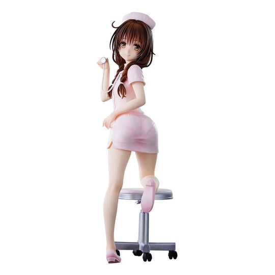 To Love-Ru Darkness Statue PVC Mikan Yuki Nurse Cos 25 cm - Smalltinytoystore