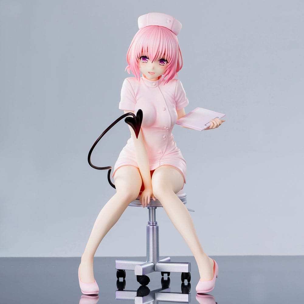 To Love-Ru Darkness Statue PVC Momo Belia Deviluke Nurse Cos 22 cm - Smalltinytoystore