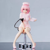 To Love-Ru Darkness Statue PVC Momo Belia Deviluke Nurse Cos 22 cm - Smalltinytoystore