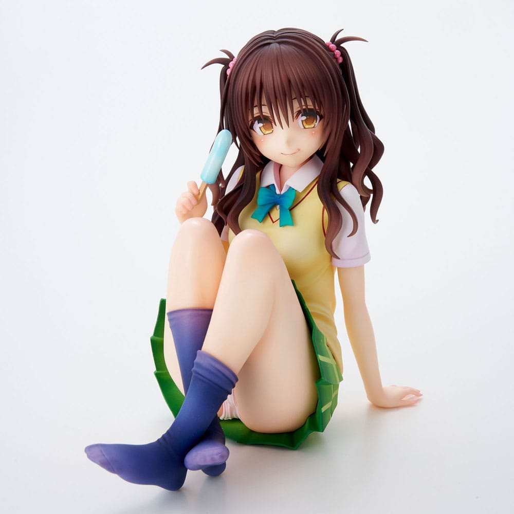 To Love-Ru Darkness Statue PVC School Uniform Series Mikan Yuki High School Student Ver. 15 cm - Smalltinytoystore