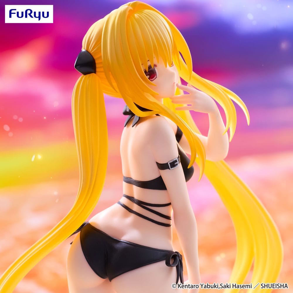 To Love Ru Darkness Trio-Try-iT PVC Statue Konjiki no Yami 19 cm - Smalltinytoystore