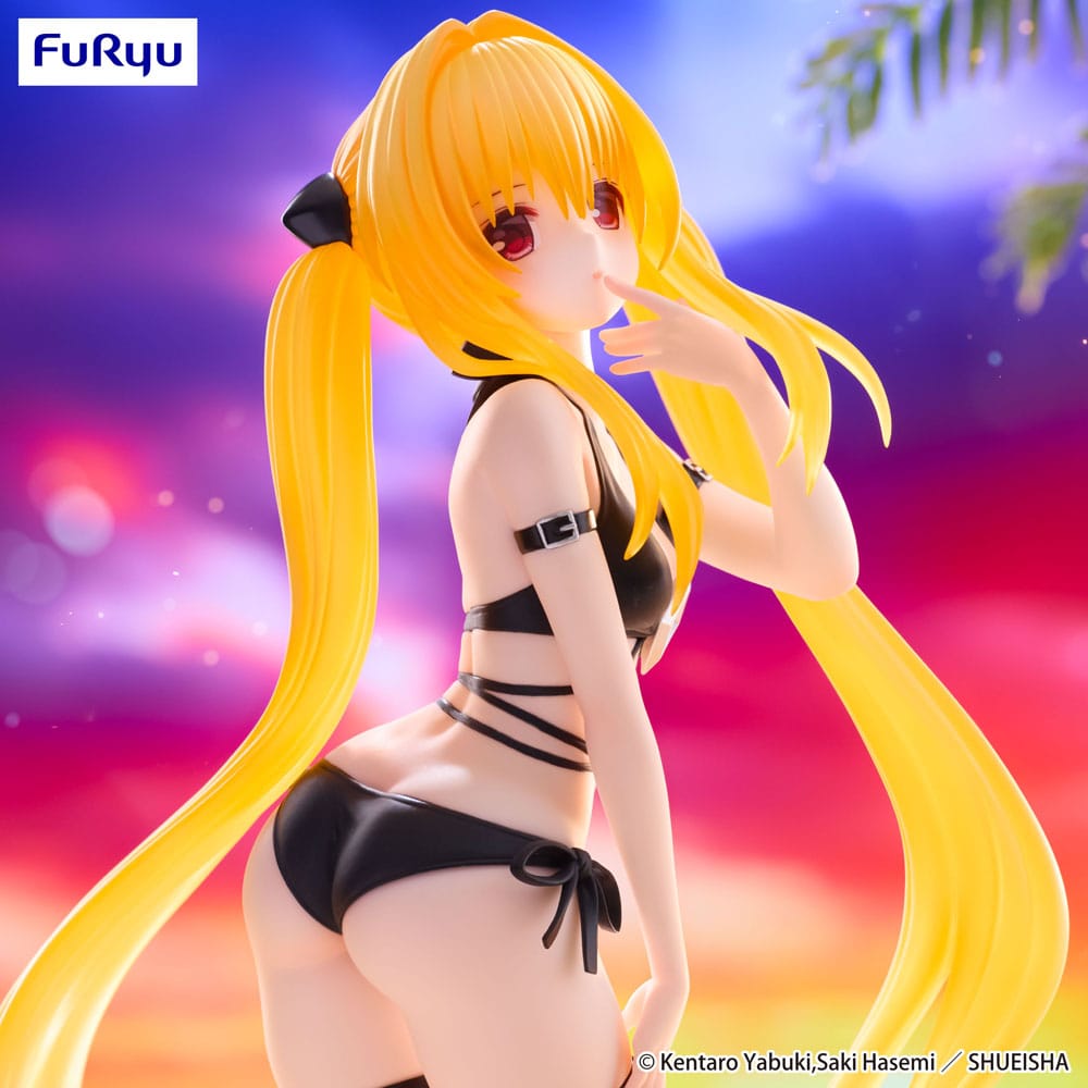 To Love Ru Darkness Trio-Try-iT PVC Statue Konjiki no Yami 19 cm - Smalltinytoystore