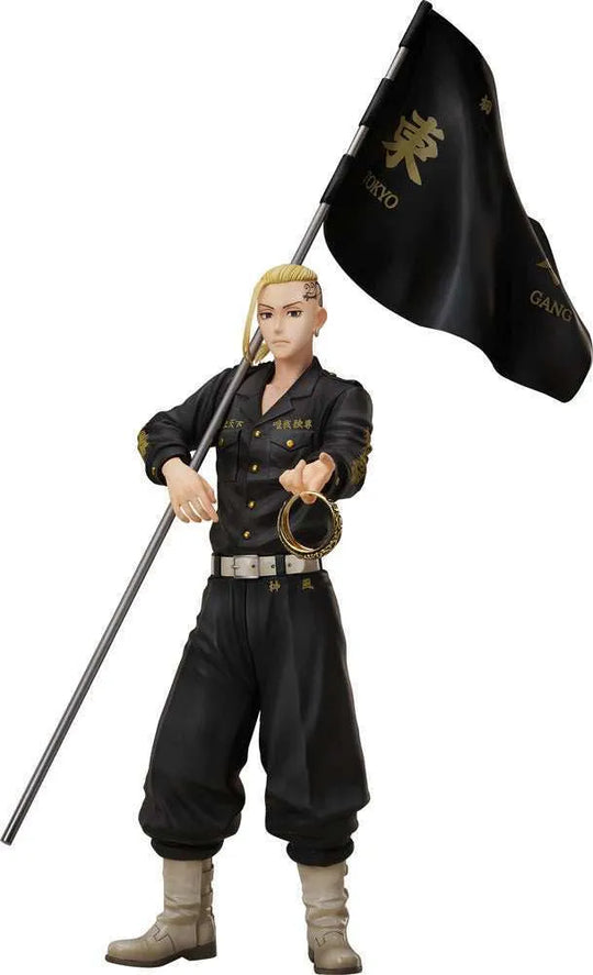 Tokyo Revengers PVC Statue & Ring Set 1/8 Ken Ryuguji 30 cm - Ringgröße 13 - Smalltinytoystore