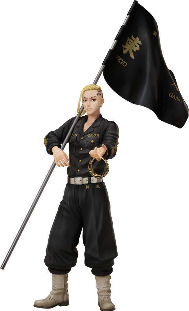 Tokyo Revengers PVC Statue & Ring Set 1/8 Ken Ryuguji 30 cm - Ringgröße 13 - Smalltinytoystore