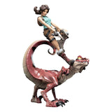 Tomb Raider Mini Epics Vinyl Figur Lara Croft & Raptor 24 cm - Smalltinytoystore
