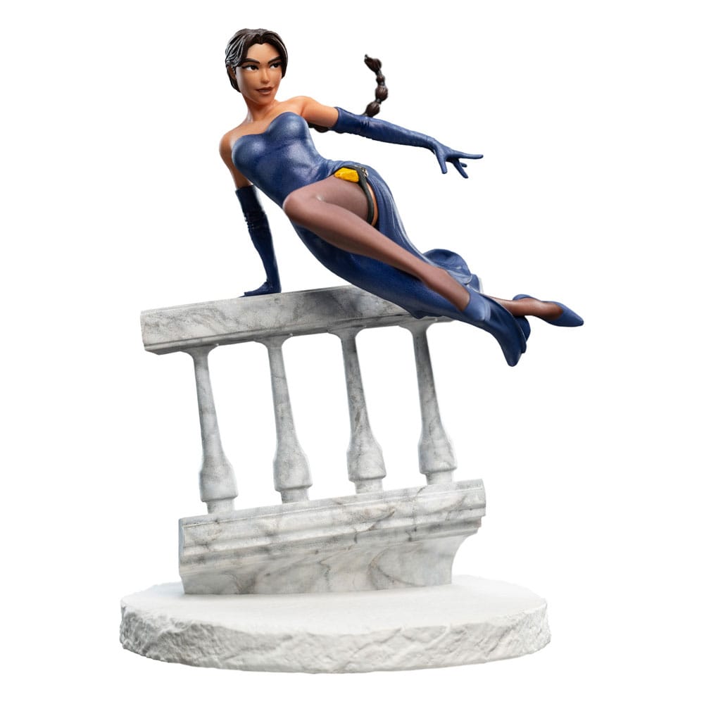 Tomb Raider Mini Statue Lara Croft: A Deal at the Opera 17 cm - Smalltinytoystore