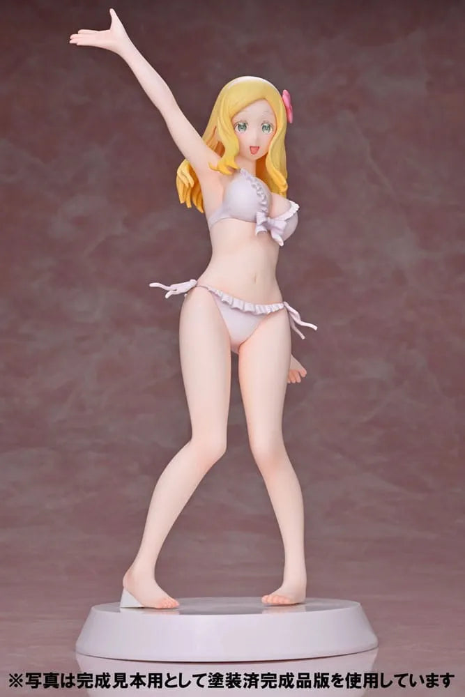 Tomo-chan Is a Girl! Summer Queens Assemble Heroines PVC Statue 1/8 Carol Olston Figure Kit Ver. 22 cm - Smalltinytoystore