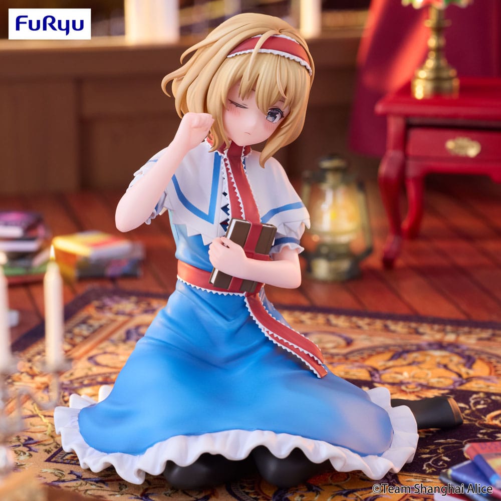 Touhou Project Noodle Stopper PVC Statue Alice Margatroid 10 cm - Smalltinytoystore