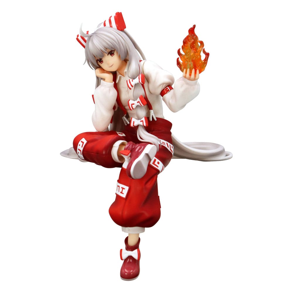 Touhou Project Noodle Stopper PVC Statue Fujiwara no Mokou 10 cm - Smalltinytoystore