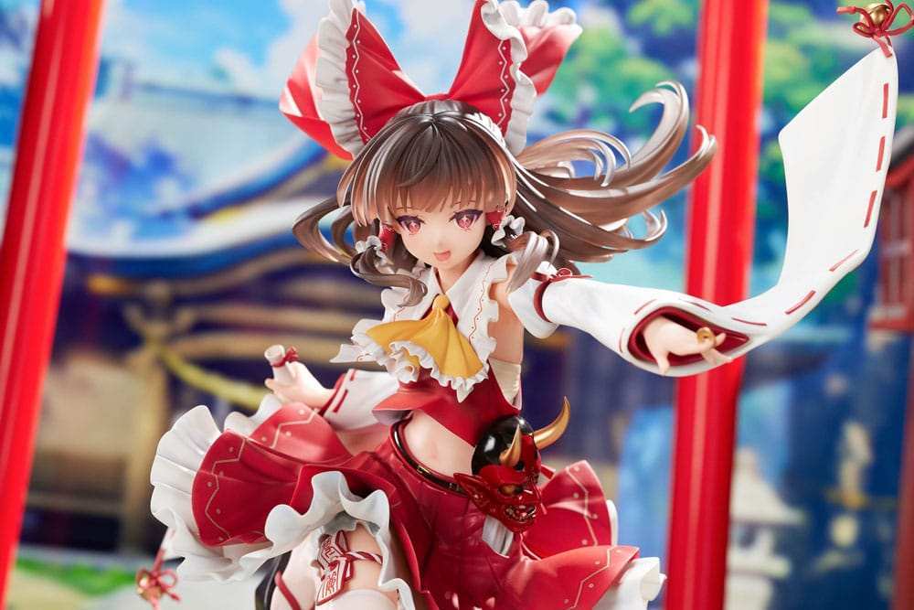 Touhou Project PVC Statue 1/6 Eternal Shrine Maiden Reimu Hakurei Deluxe Edition 30 cm - Smalltinytoystore